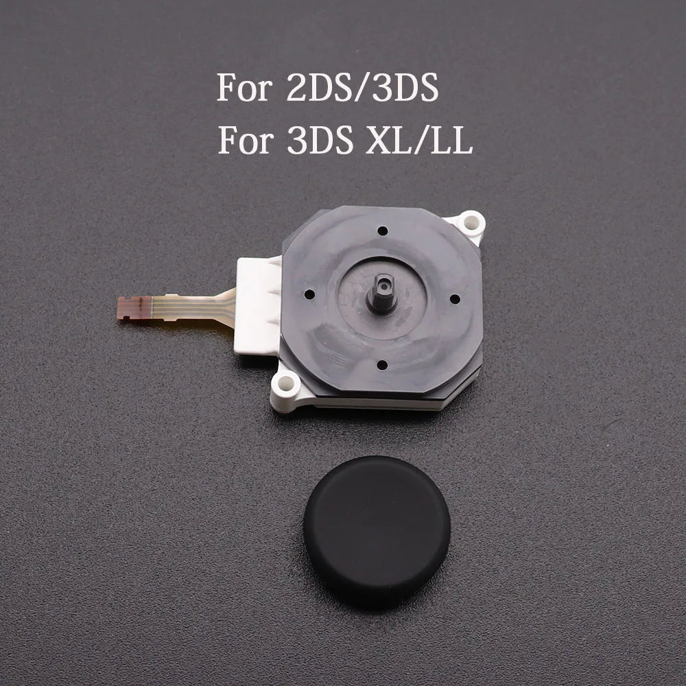 3D Analog Joystick + Stick Grip Cap Control Cover Button Replacement Part Case for 3DS 3DSXL 3DSLL for New 3DS XL LL