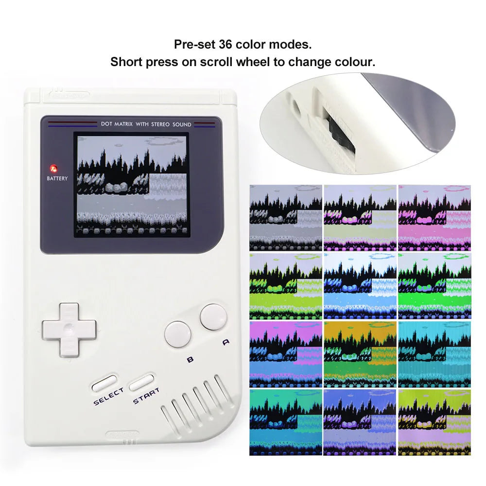 HISPEEDIDO For GB DMG OSD Q5 Larger Size RIPS LCD IPS Screen