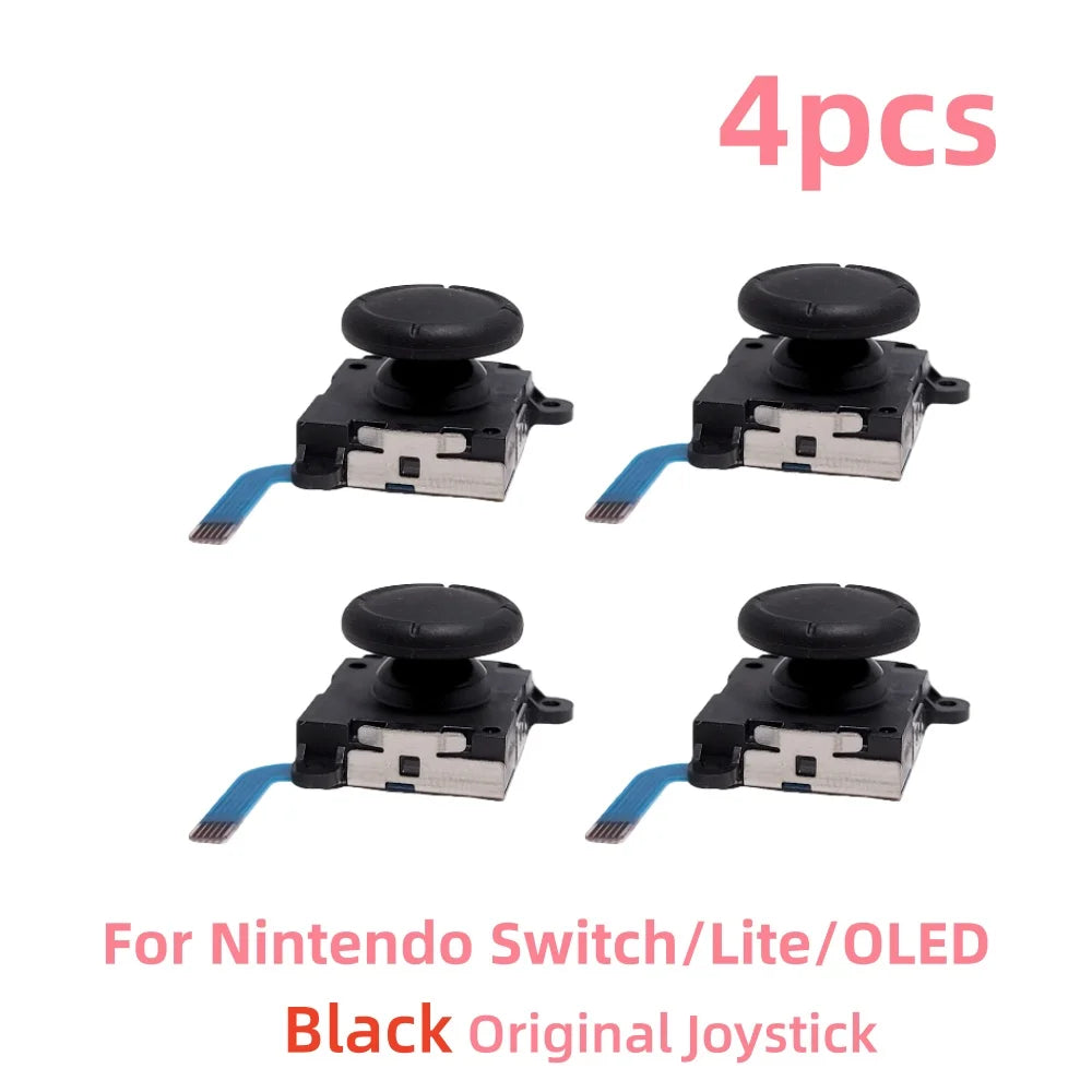 Lot of 2/4/8 Original Joystick Replacement for Nintendo Switch/Lite/OLED Joycon Analog Thumb Stick No Drifting Sensing Stick