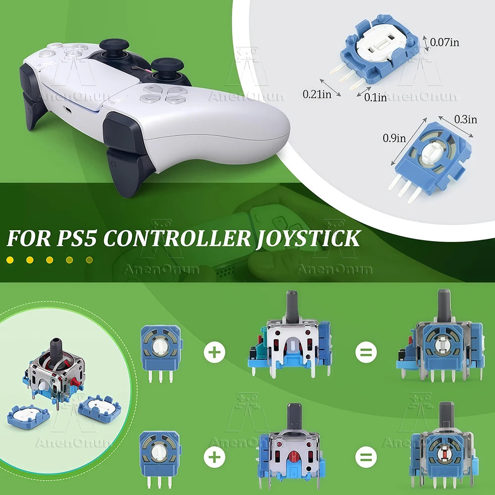 Original ALPS Joystick 2K3 Ohm Potentiometer for PS5 Control
