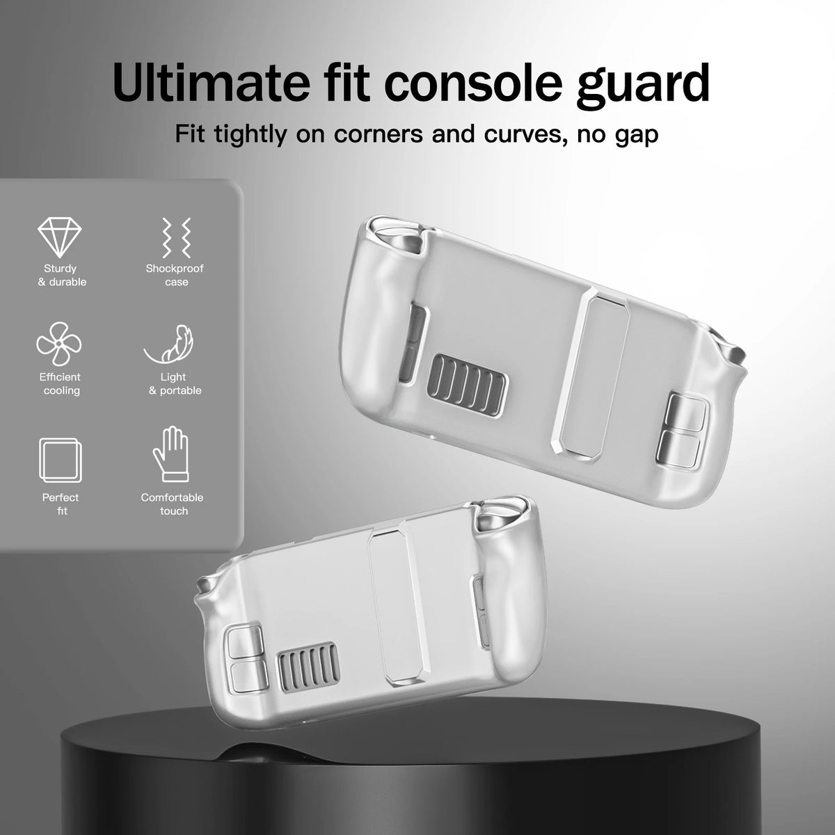 For Steam Deck LCD (2022) OLED (2023) Case Drop & Scratch Re