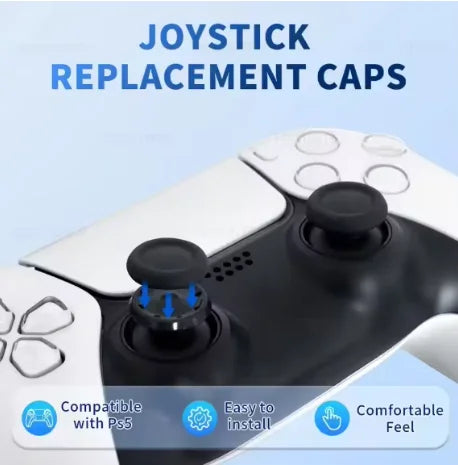 Skull & Co. Convex Thumb Grip Set for PS4 PS5 Nintendo Switc