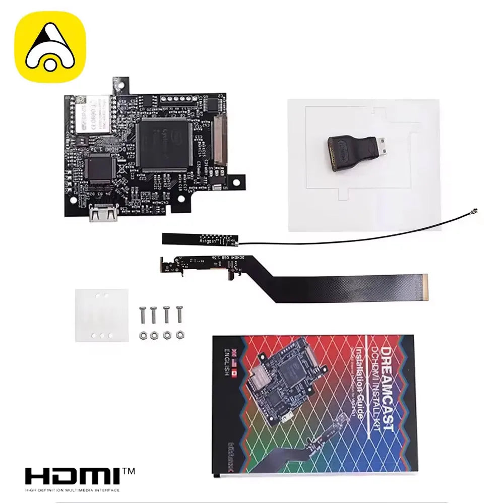 BitFunx DC HDMI Kit For SEGA Dreamcast Game Console High Def