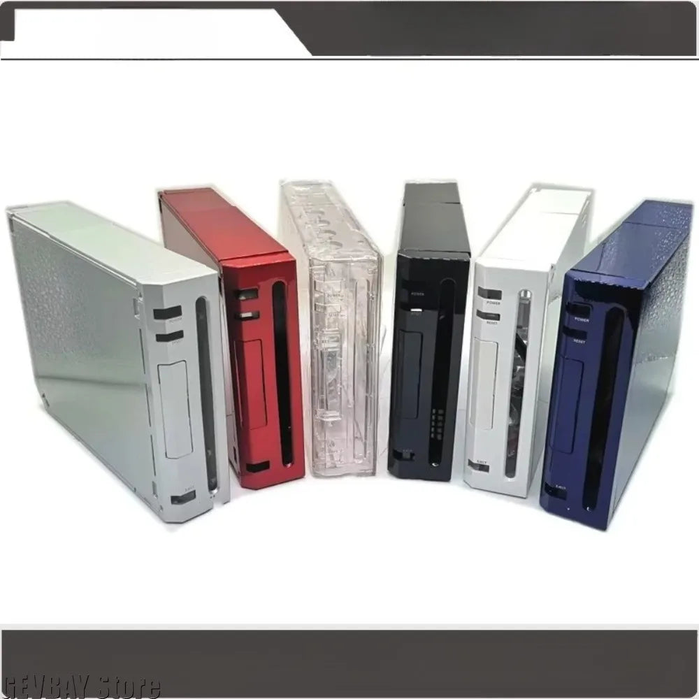 Full Case Cover Housing Shell with Buttons for Wii Transpare