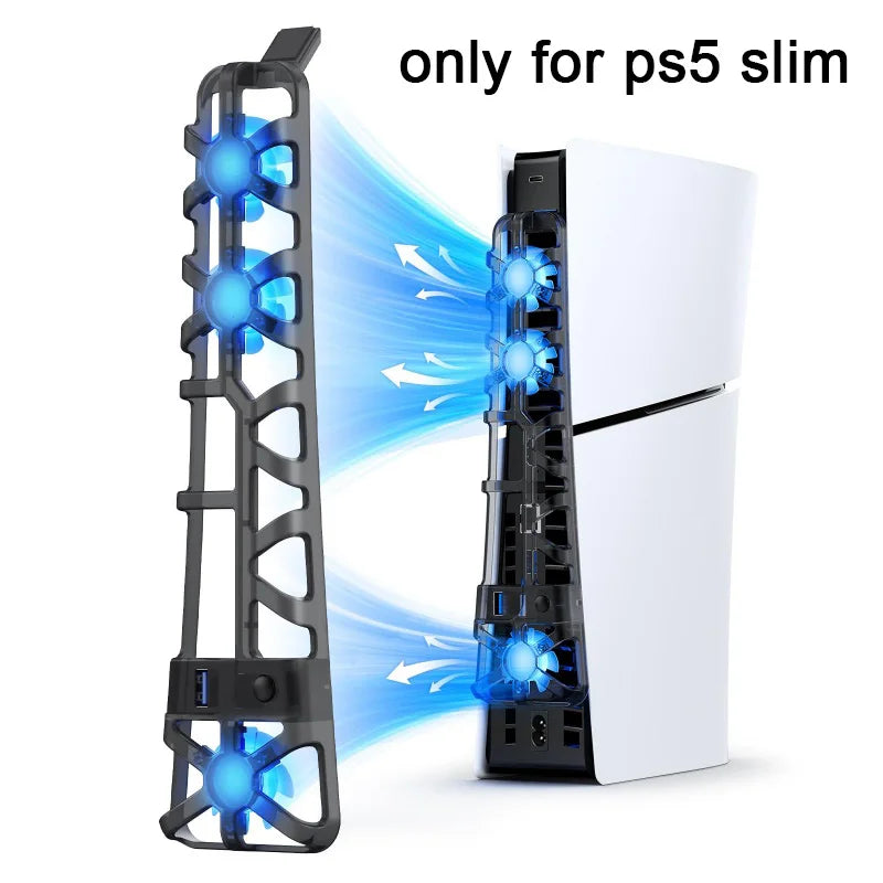 Cooling Fan For Play Station Playstation PS 5 PS5 Slim Game 