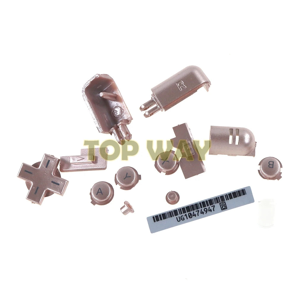 1set Replacement ABXY L R D Pad Cross Button Full Button Set For Nintend DS Lite For NDSL Console Buttons Kit