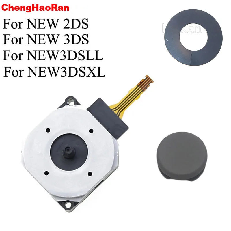 1Set 3D Analog Joystick Thumb Stick Replacement for New 3DS New 2DS XL 3DS XL for NEW 3DS XL LL 2DS XL LL Console