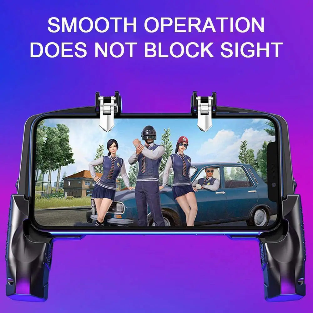 Mobile Controller Pubg Trigger Gamepad Cell Phone Joystick F