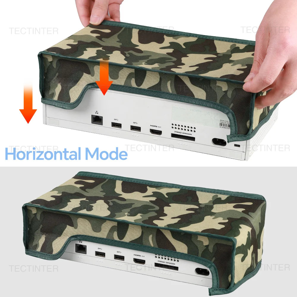 Anti-Scratch Dust-Proof Sleeve for Xbox Series S Console Dust Cover Protective Case Vertical Cover For Xbox Series S Accessories