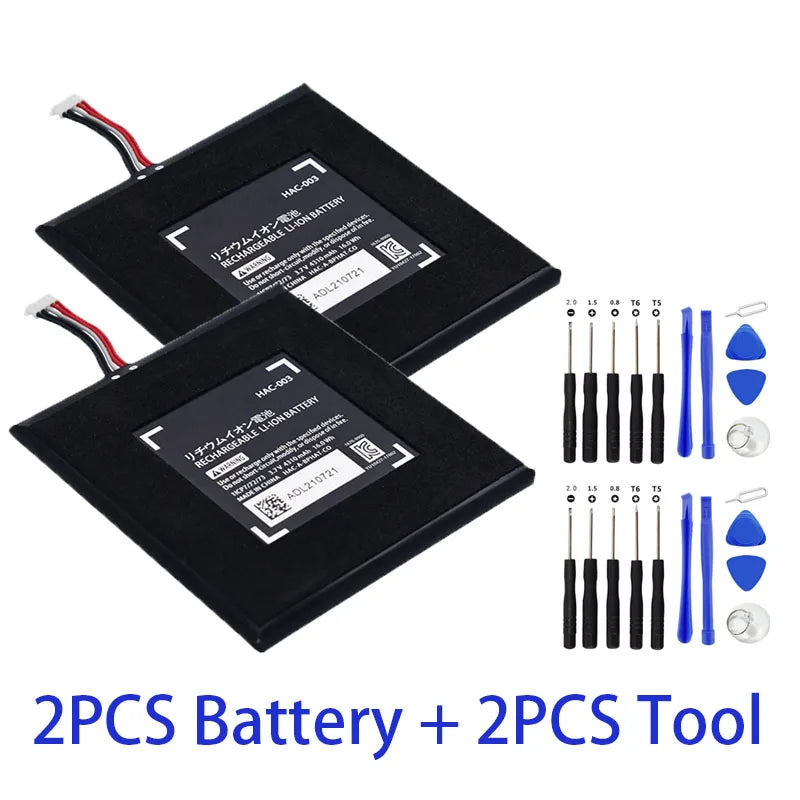 4310mAh HAC-003 Replacement Charger Battery HAC 003 Battery for Nintendo for Switch Game Console HAC-001 Batteries with Tools