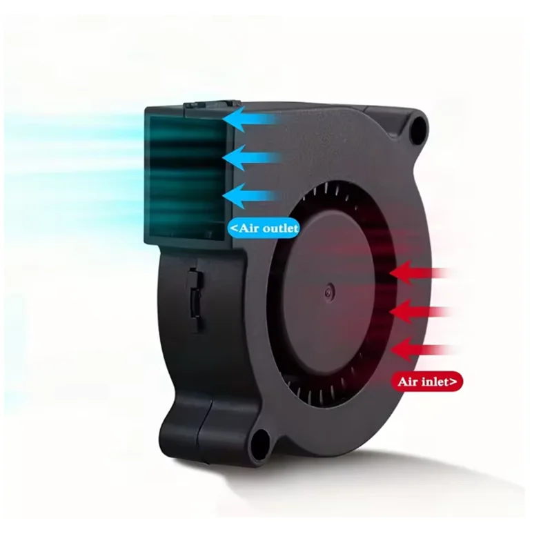1-3PCS 75mm USB Fan Cooling Turbo Blower 15mm Brushless 3D P