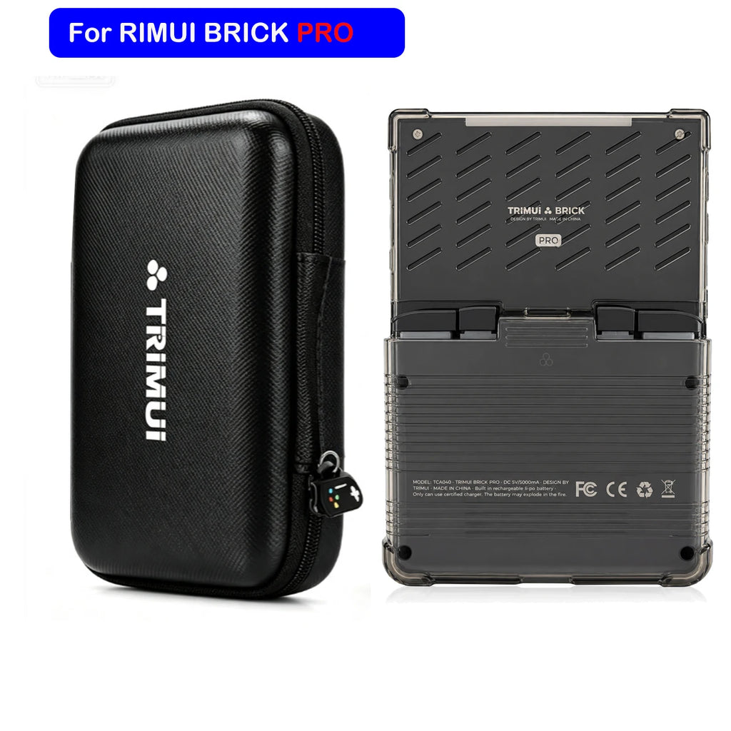 Portable Storage Bag TPU Case with Screen Protectors for TRI