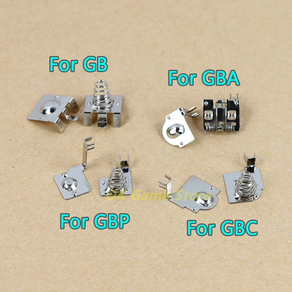 1pairs + Battery Terminals Positive Negative Poles Spring Co