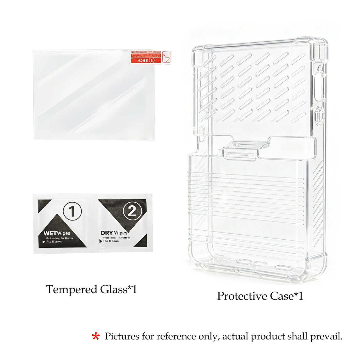 For Trimui Brick PRO TPU Case Storage Bag Portable Brick PRO Game Console Transparent Soft Shell Handheld Carry Bag Accessory