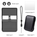 New Open-source Handheld Protective Case for R36S Portable Game Console Accessory Storage Transparent Shell All in One