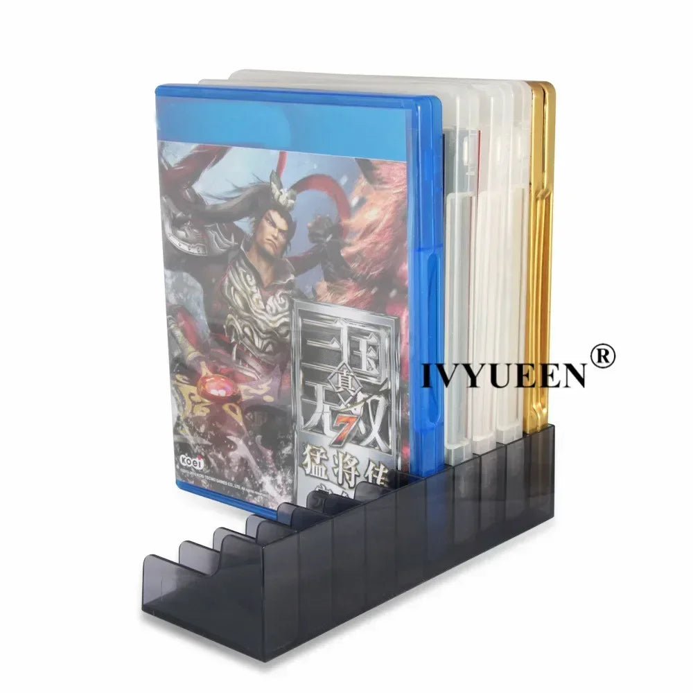 IVYUEEN 1 PCS for PS5 PS4 Game Card Disc Box Universal Stand