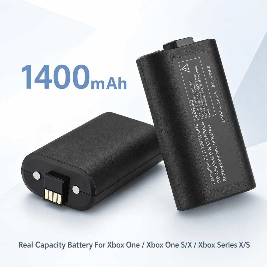 Game Console Replacement Battery 1400mAh Rechargeable Batter
