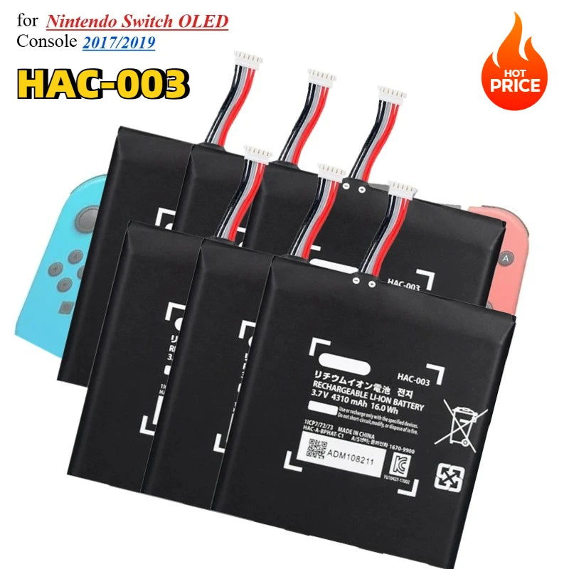 HAC-003 3.7V/4310mAh Replacement Charger Battery HAC 003 Bat
