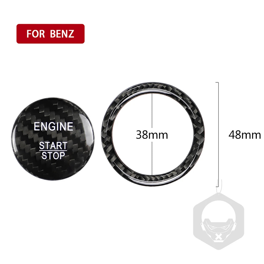 Real Carbon Fiber for Mercedes Benz W204 W205 W212 C E Class