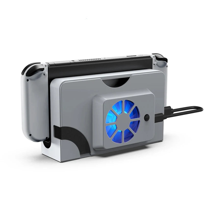 Dock cooling fan for switch/ oled original stand game consol