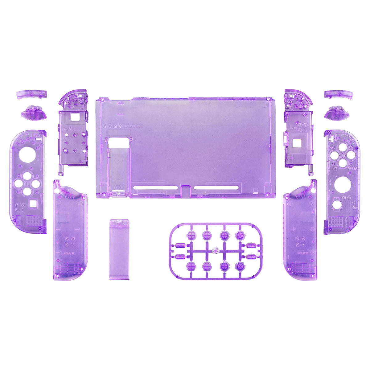 eXtremeRate Transparent Console Back Plate with Controller H