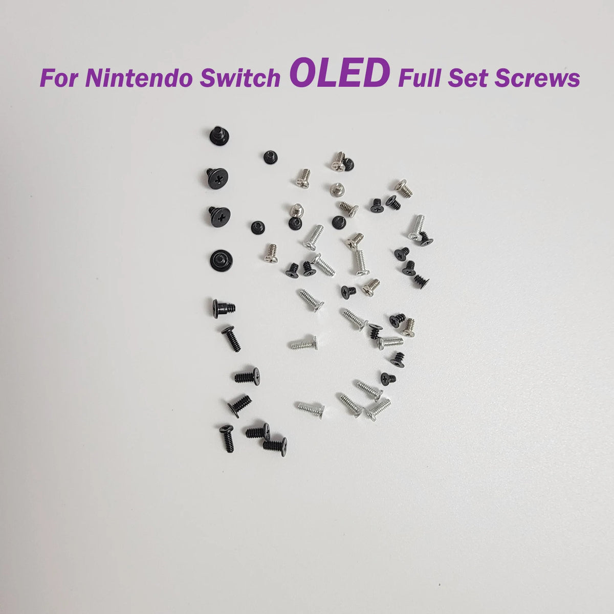 1-5sets for Switch for NS Lite for NS OLED Full Set Screw Re
