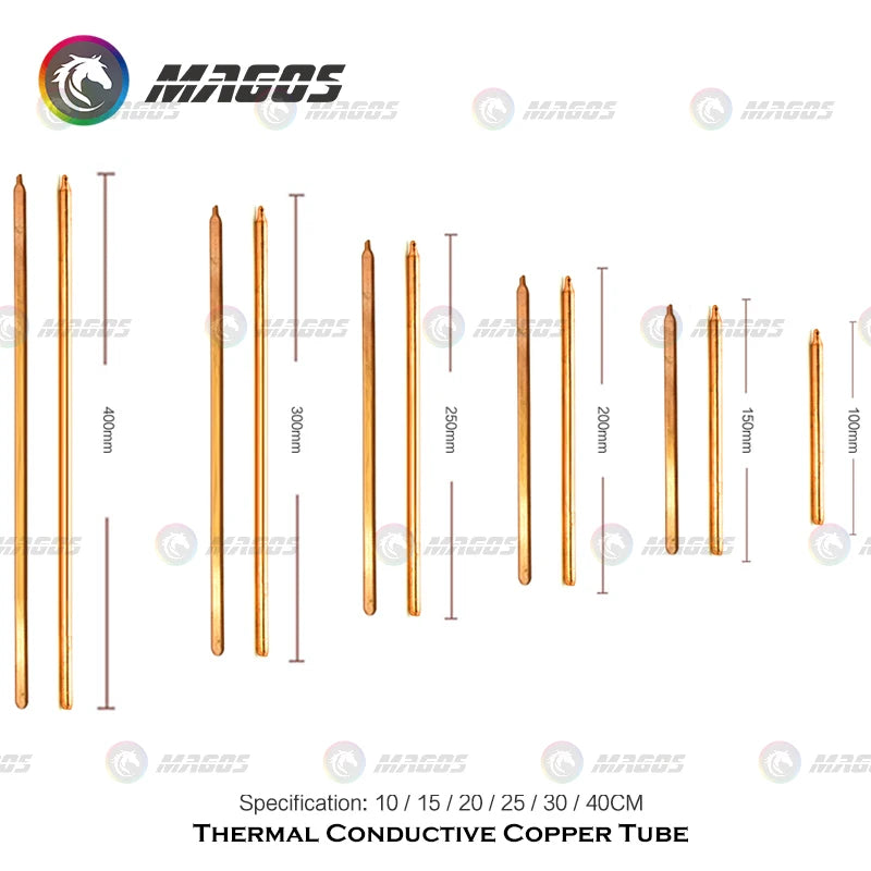 Laptop Heatpipe Pure Copper Tube Tubing For Computer Noteboo