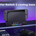 For Switch 2 Gaming Console Cooling Fan Storage Base NS2 Con