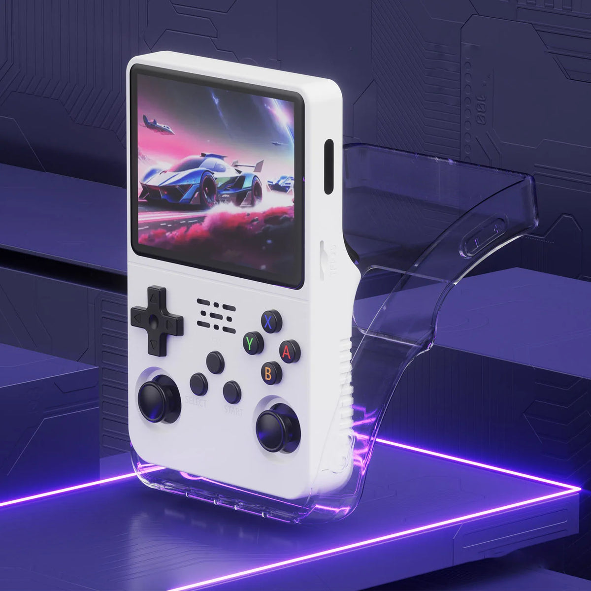Portable Soft Silicone Protective Case for R36S Retro Handhe