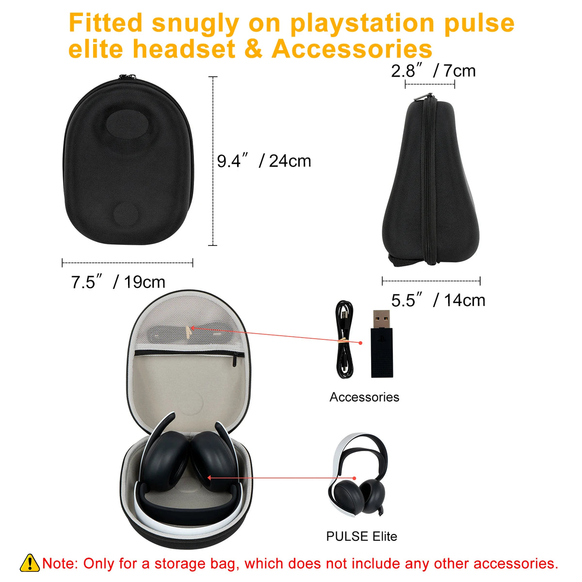 New Portable Hard EVA Protective Cover Case for Playstation 