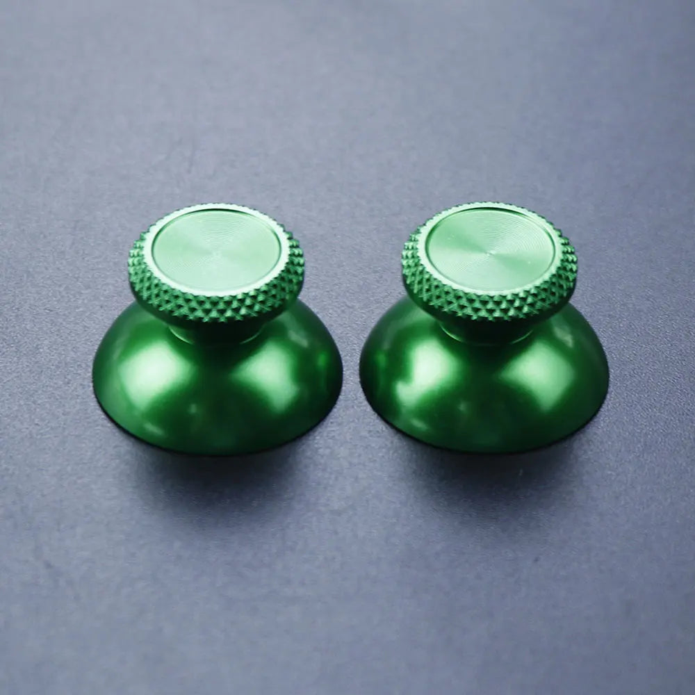 JCD 1Pair Aluminum Metal Analog Joystick Thumb Stick Grip Cap For PS5 Controller Gamepad Rocker Caps Thumbstick Accessories