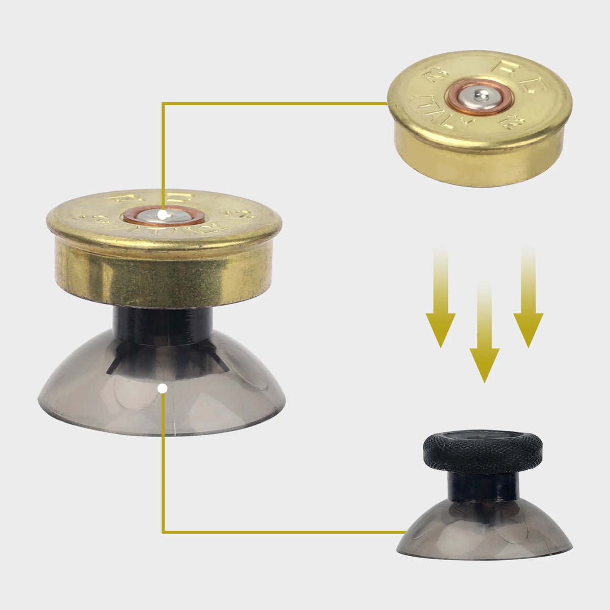Replacement DIY Button for PS5 Controller Thumb Sticks Analo