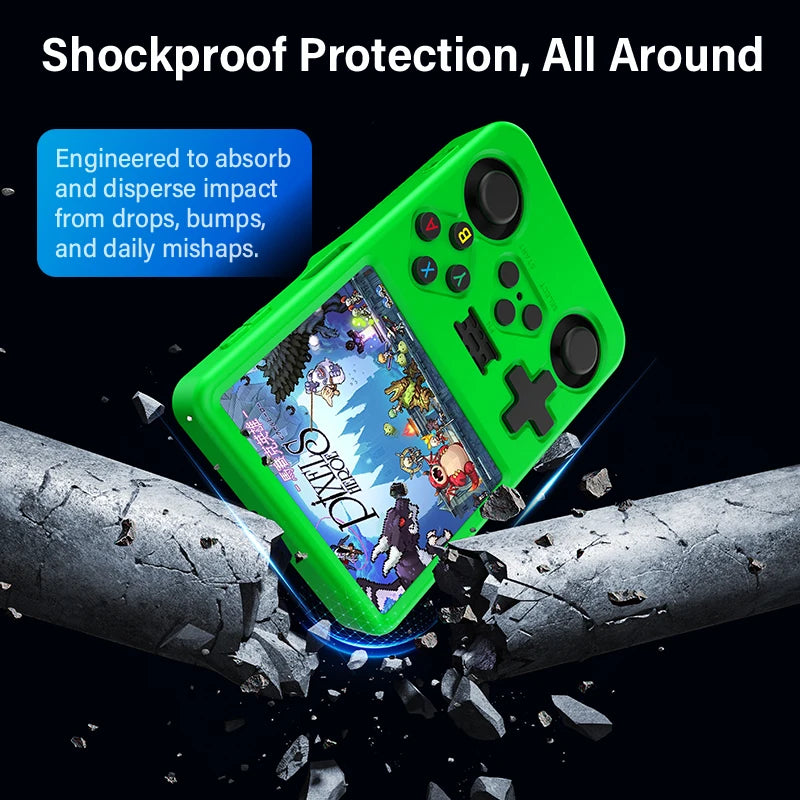 R36S Silicone Case Handheld Game Console Silicone Protective