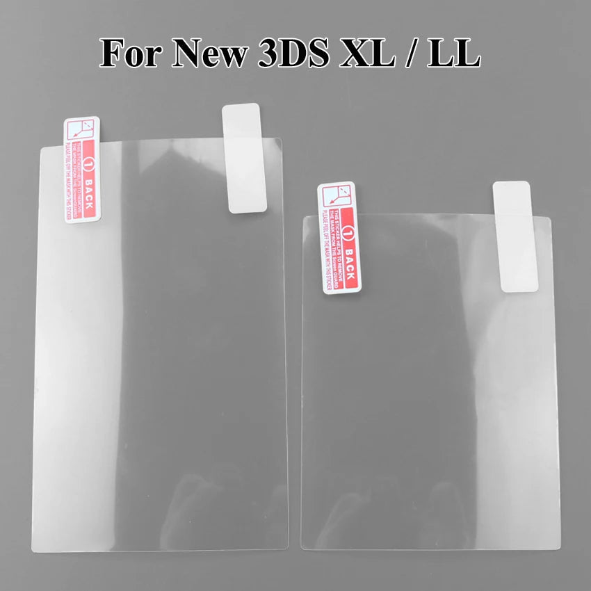 1PCS Top Bottom HD Clear Protective Film For NS NDSL for 2DS