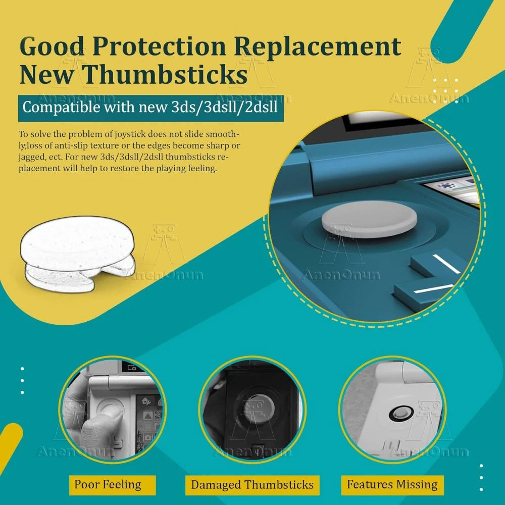 Joystick Replacement Cap New 3DS/New 3DS LL/New 3DS XL/3DS/3