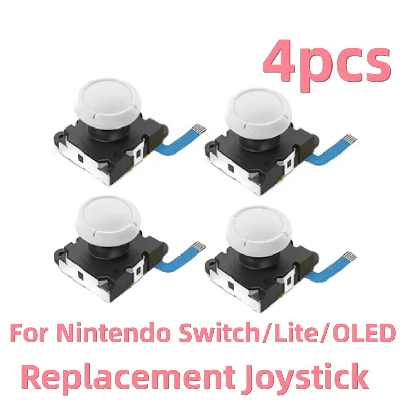 Lot of 2/4/8 Original Joystick Replacement for Nintendo Switch/Lite/OLED Joycon Analog Thumb Stick No Drifting Sensing Stick