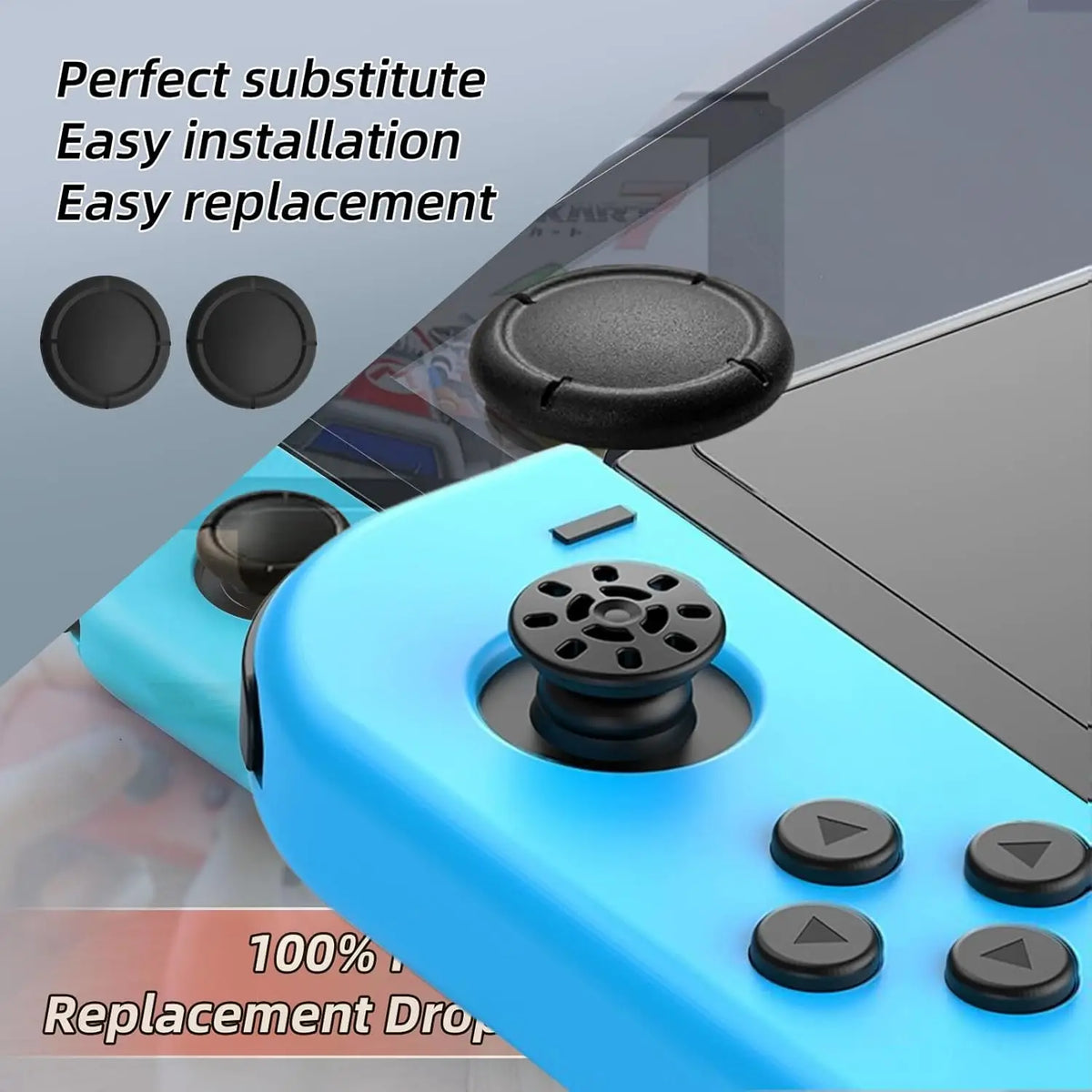 Joystick Replacement Caps for Nintendo Switch/OLED/Lite Cont