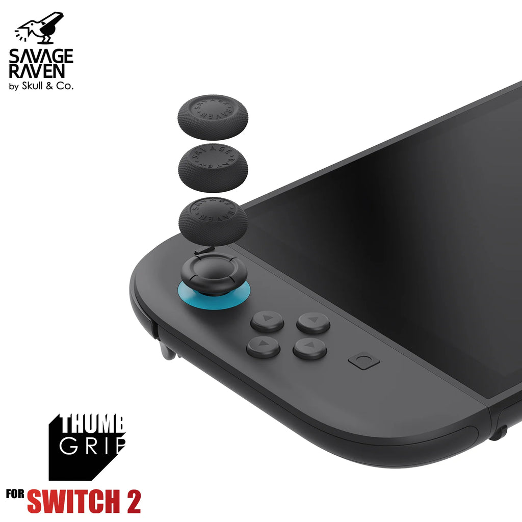 Savage Raven by Skull & Co. Joystick Cap Thumb Grip Set FPS 
