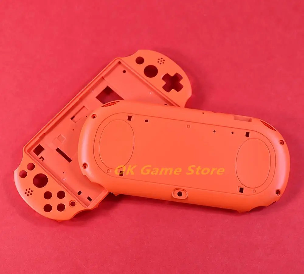 1set Housing Shell Cover For PSV2000 PSV 2000 Full Sets Front Faceplate Case with Buttons Kit for PSVITA 2000 Slim Console