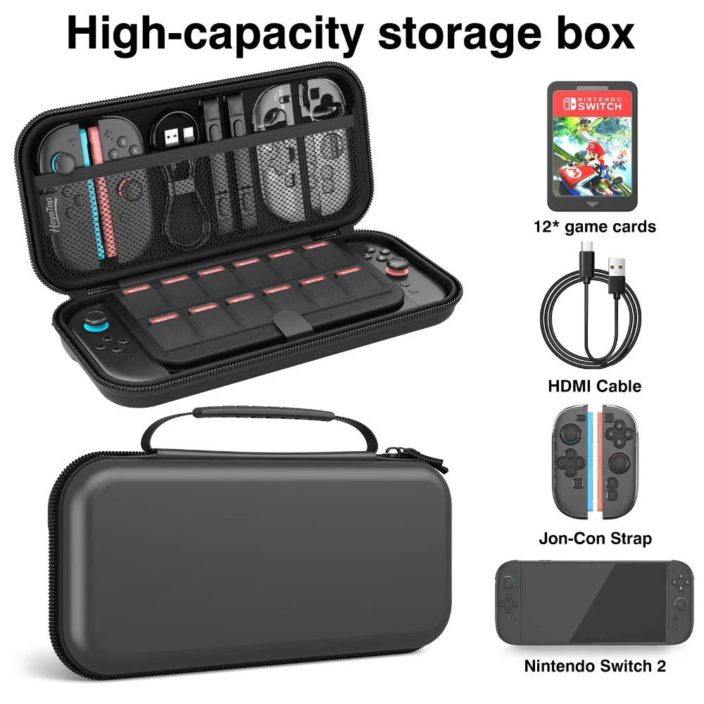 Comptible for Switch 2 Portable Lightweight and Large Capaci