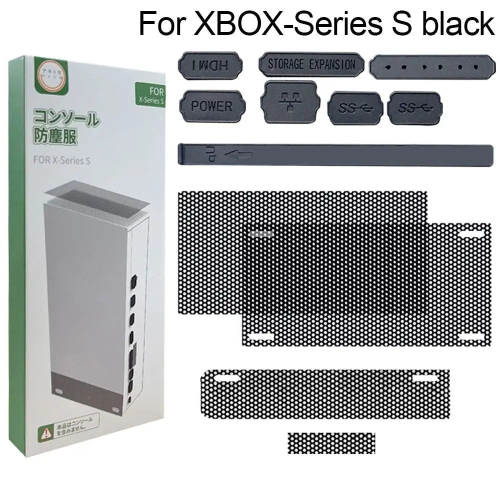 Dust Proof Mesh Filter Jack Stopper Kit Cover For Xbox Serie