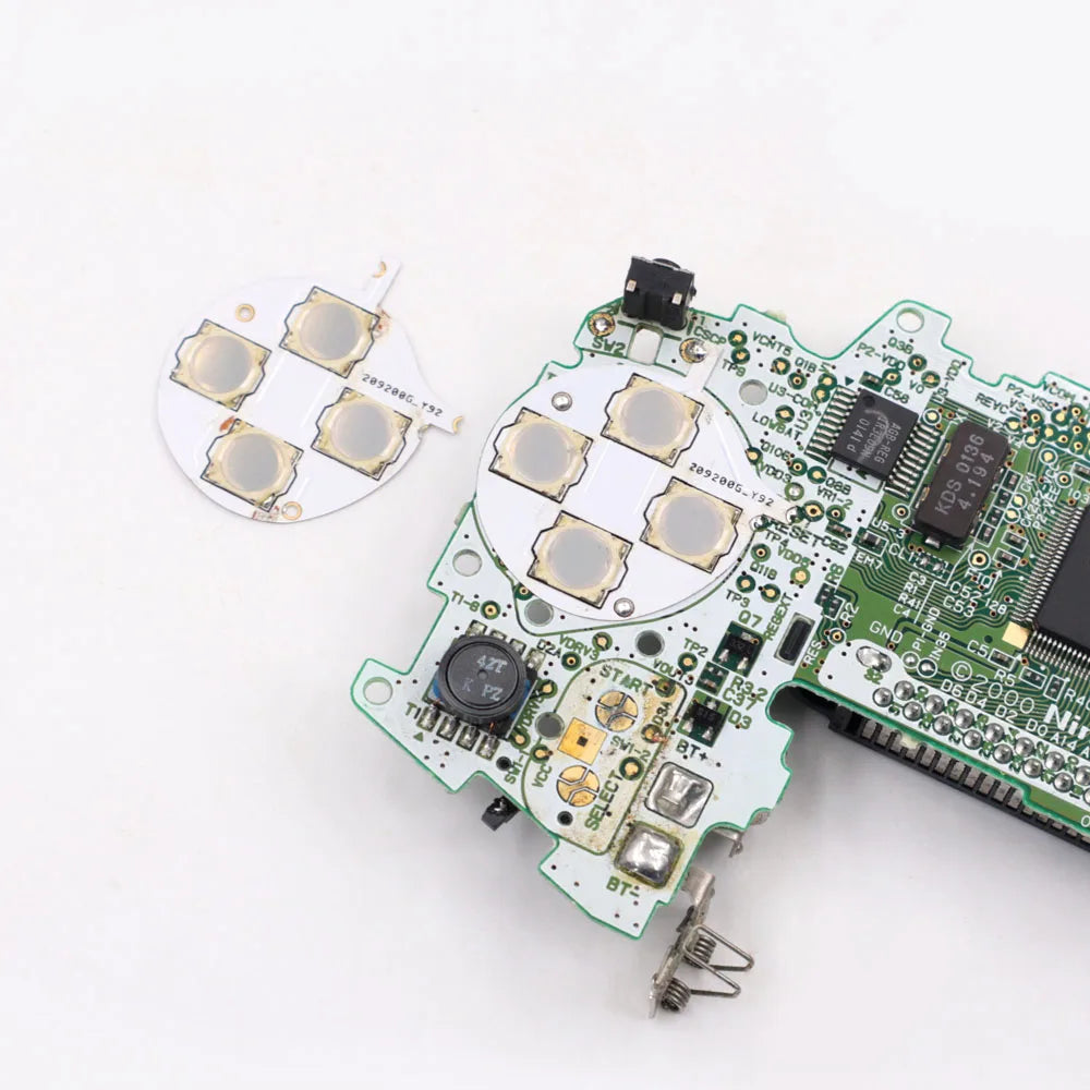 For GBA Clicky Tactile Button Kit Mod Switches & Membranes f