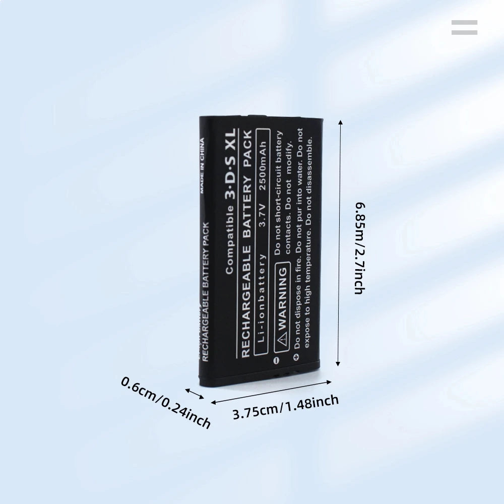 PUJIMAX 2500mAh Battery 3.7V for Nintendo NEW 3DSXL 3DSLL Ga