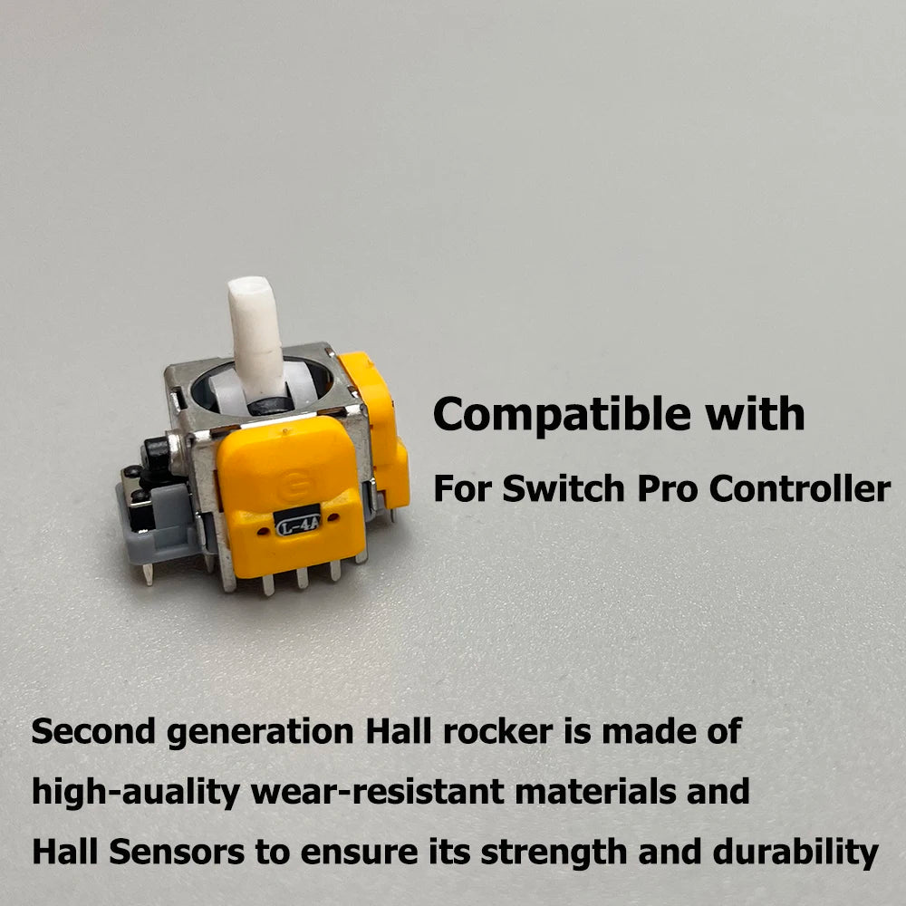 GSF 1set Replacement Hall Effect 3D Analog Joystick for Swit