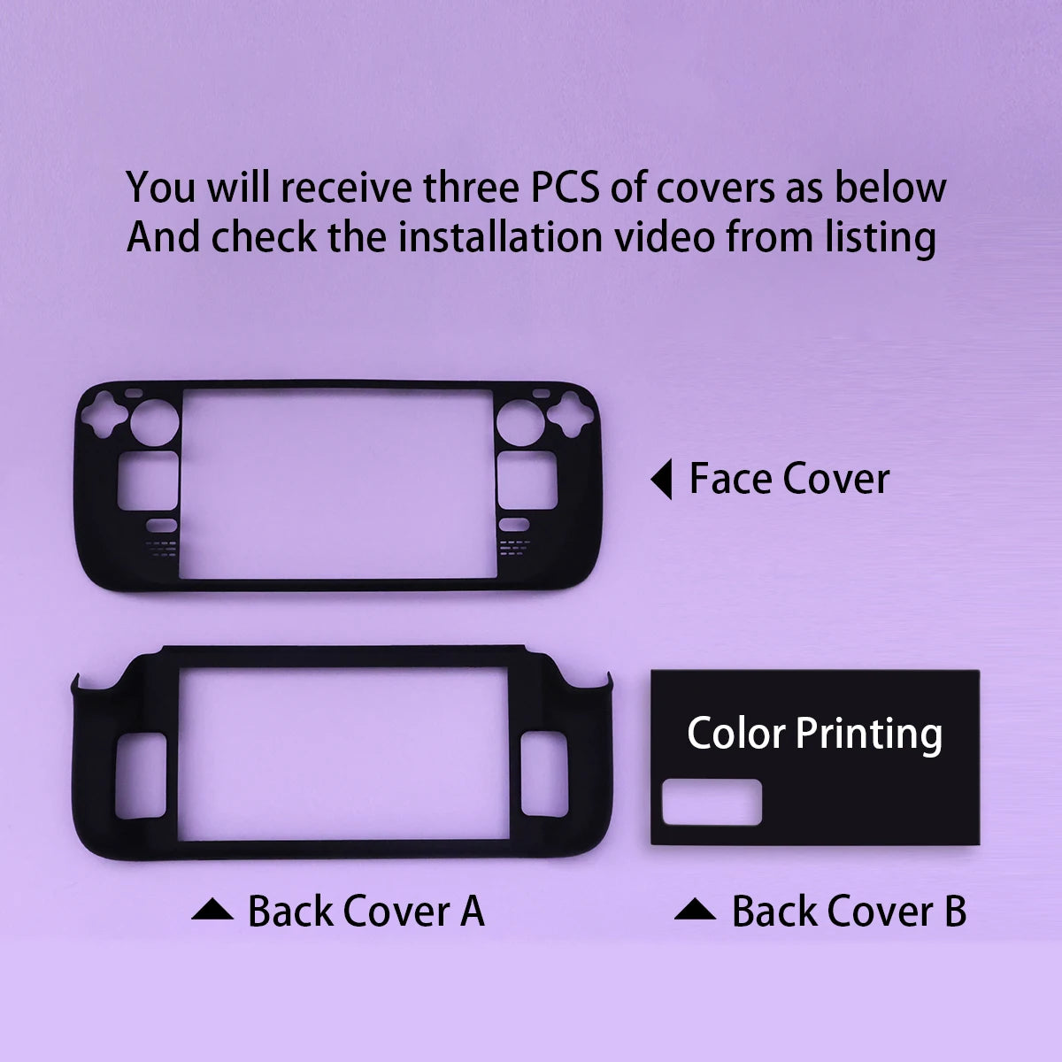 Steam Deck Case Customized DIY Kawaii Anime Cute Cover Hard 