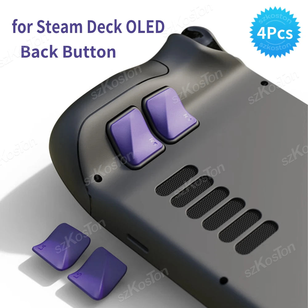 4PCS Back Button Enhancement Set for Steam Deck OLED Games C