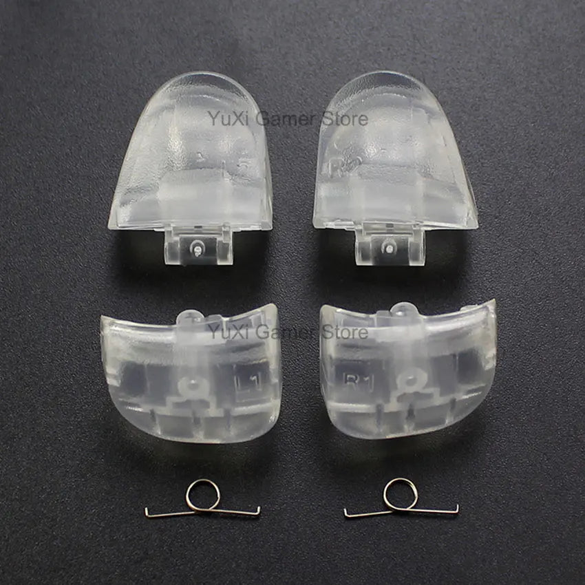 YuXi L1 R1 L2 R2 Trigger Buttons Replacement for PS5 BDM-030 V3.0 Controller Button Set With Springs