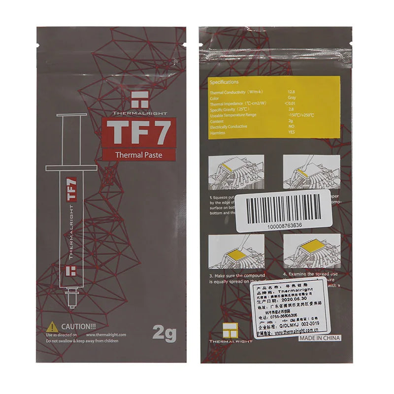 Thermalright TF7 12.8 W/Mk Thermal Compound Paste High Perfo