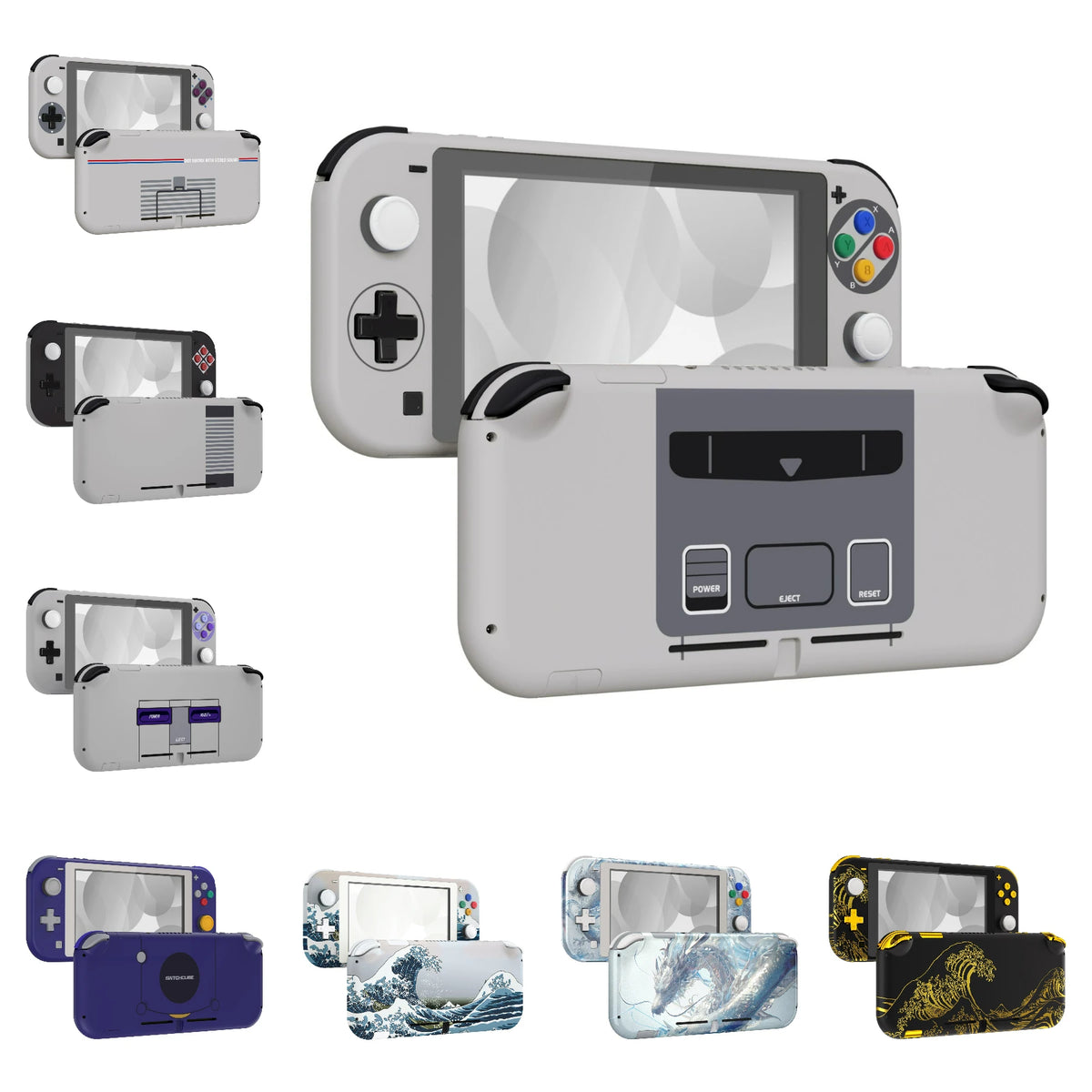 eXtremeRate Replacement Shell Handheld Controller Housing Pr