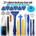 21Pcs Curved Screen Phone Repair Pry Bar Kit Mobile Tablet D